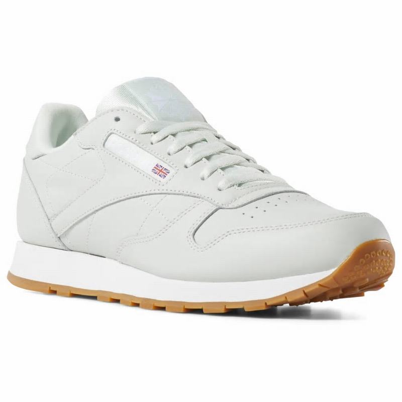 Tenisi Reebok Classic Leather Barbati Gri/Albi Romania HP2809TP